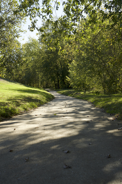 old mill park path